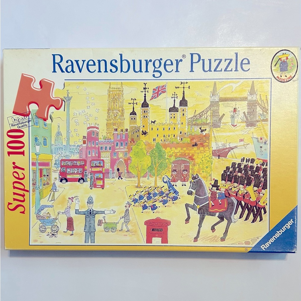 Vintage Ravensburger Puzzle - Madeline In London - 1999 - 100 pieces.